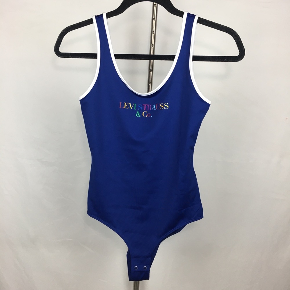Levi’s Women’s XS Bodysuit Multicolor logo print - Picture 1 of 5